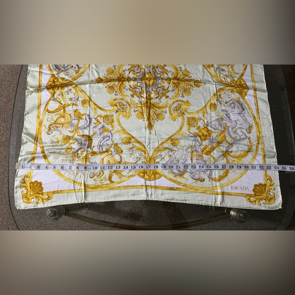 Escada Silk Scarf - Picture 8 of 9